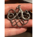 Mid Century David Anderson Norway Sterling Viking Brooch