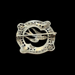 Sterling Silver Antique Early 1900s Swallow Bird Brooch C Clasp