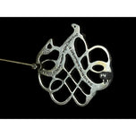 Mid Century David Anderson Norway Sterling Viking Brooch