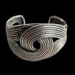Danecraft Sterling Silver Cuff Rope Design Bracelet