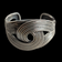 Danecraft Sterling Silver Cuff Rope Design Bracelet