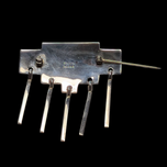 Sterling Silver H. Lewis Geometric Inlay Brooch Navajo