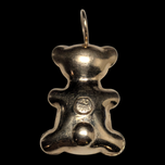 14K Yellow Gold Teddy Bear Charm