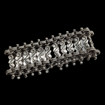 950 Silver Bracelet Taxco Roman Chavarrieta for Emma Melendez