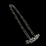 Sterling Silver Roy Leadbeater Canadian Sculptural Artist Link Statement Necklace