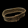 10K Yellow Gold Filigree / Open Work Articulated Panel Bracelet