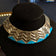 Taxco 970 Silver Large Turquoise Hinged Collar Necklace Statement Piece Monteros