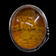 Sterling Silver Intaglio Courting Scene in Amber Brooch
