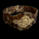 Antique Victorian 19th Century Genuine Tortoise Shell Piqué Technique High Karat Gold Bracelet
