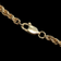 10K Yellow Gold Rope Chain Bracelet