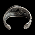 Danecraft Sterling Silver Cuff Rope Design Bracelet