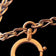 Antique Victorian Rose Gold Filled Watch Chain with Fob & Bolt Ring Clasp