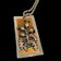 Canadian Modernist Jean-Luc Morin Pewter Pendant Architectural Scottish Thistle Theme
