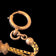 Antique Victorian French Gold Filled Watch Chain With Ornate Slider Fobs & Bolt Ring Clasp