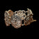 Silpada Retired Story Book Panel Bracelet .925 Sterling Silver Filigree