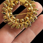 Sherman Rhinestone Brooch Signed Costume Jewelry