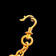 Antique Victorian French Gold Filled Watch Chain With Ornate Slider Fobs T Bar & Bolt Ring Clasp