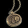 Norway EH Eivind Hillestad Signed & Numbered Modernist Pendant Necklace Pewter