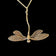 Sterling Silver Dragonfly Pendant With Sterling Silver Chain