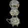Silpada Retired Story Book Panel Bracelet .925 Sterling Silver Filigree