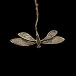 Sterling Silver Dragonfly Pendant With Sterling Silver Chain