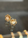 14K Yellow Gold Cultured Pearl Flower Earrings