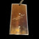 Canadian Modernist Jean-Luc Morin Pewter Pendant Architectural Scottish Thistle Theme