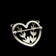 Georg Jensen Arno Malinowski Heart Leaf Brooch Denmark MCM 242B 1940s