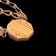 Antique Victorian Rose Gold Filled Watch Chain with Fob & Bolt Ring Clasp