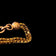 Antique Victorian French Gold Filled Watch Chain With Ornate Slider Fobs & Bolt Ring Clasp