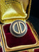Sterling Silver & 10K Gold Modernist Statement Signed Ring MR