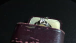 14K Yellow Gold 0.25 CT Diamond Solitaire Ring with Baguette Cut Shoulders Size 7 3/4