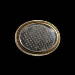 Antique Gold Filled Victorian Era Mourning Brooch Woven Hair C Clasp