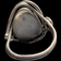 Sterling Silver & Boulder Opal Ring Size 6 3/4