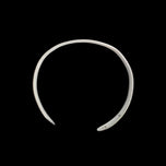 Sterling Silver Victorian Revival Etched Cuff Bracelet 5 1/4"