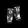 Tone Vigeland Norway Designer Modernist Sterling Silver Earrings Omega Back Pierced