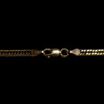 10K Yellow Gold Miami Cuban Link Chain Necklace Lobster Claw Clasp 2.7mm