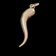 Large 14K Yellow Gold Cornicello Italian Gold Horn Charm / Pendant