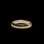 10K Yellow Gold Men's Simple Band Size 12