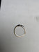 10K Yellow & White Gold Channel Set Double Diamond Bypass Ring Size 5