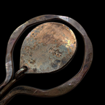 Rafael Hinged Kinetic Brass Statement Necklace