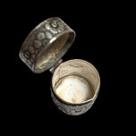 Decorative Sterling Silver Thimble & Thimble Case