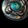 Charles Horner Sterling Silver & Enamel Art Nouveau Articulating Head Hat Pin 10"