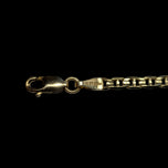 14K Yellow Gold Anchor / Mariner Link Chain Necklace