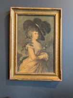 Framed Cavendish Dutchess of Devonshire Painting