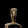 14K Yellow Gold Cushion Cut Amethyst Pendant