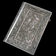 Antique Silver Filigree Book Shaped Trinket Box / Cigarette Case / Card Case