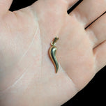 10K Yellow Gold Italian Cornicello Lucky Charm