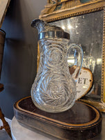 Large Glass Drink Pitcher