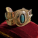 Sterling Silver Inlay Navajo Turquoise Native American Cuff Bracelet J Boyd